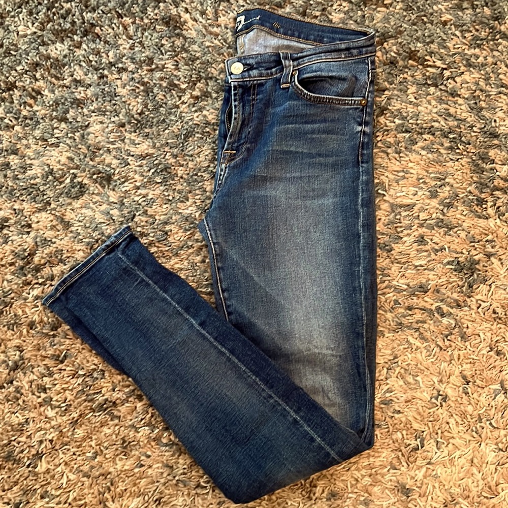 7 for all mankind skinny jeans size30